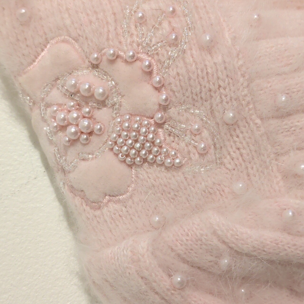 VINTAGE pink balletcore sweater - Picture 3 of 9